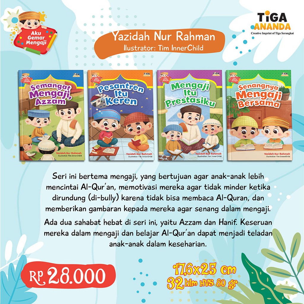 Aku Gemar Mengaji | Semangat mengaji Azam | Pesantren Keren | Mengaji Prestasiku | Senang mengaji