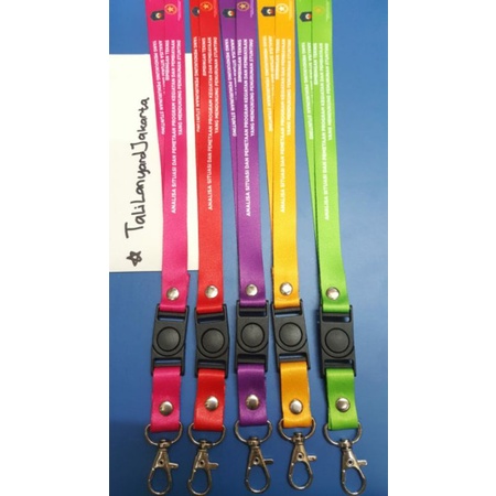 

Gantungan Tali Tissue Printing Full Colour Stoper & Kait 1,5CM