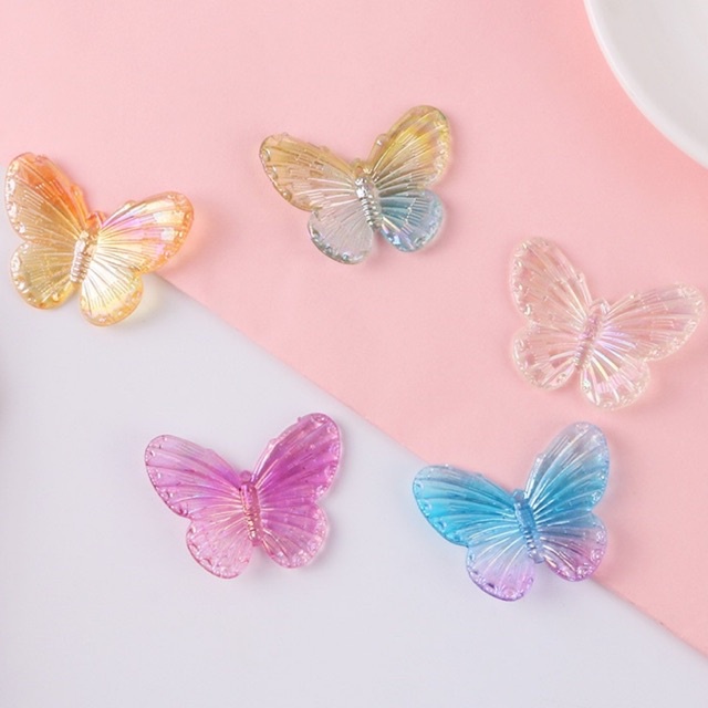 Akrilik Butterfly Manik Manik DIY