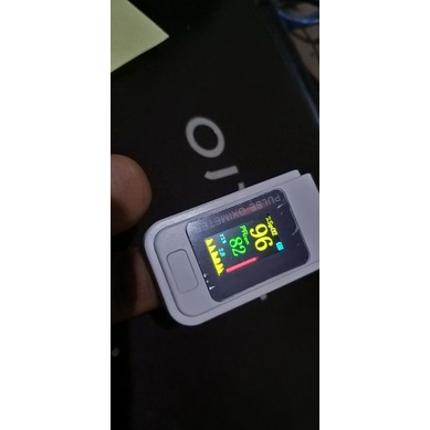 oxymeter cek saturasi oksigen berwarna oxymeter