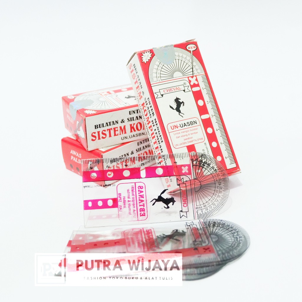 

Penggaris Ujian CHEVAL Asli 5pcs