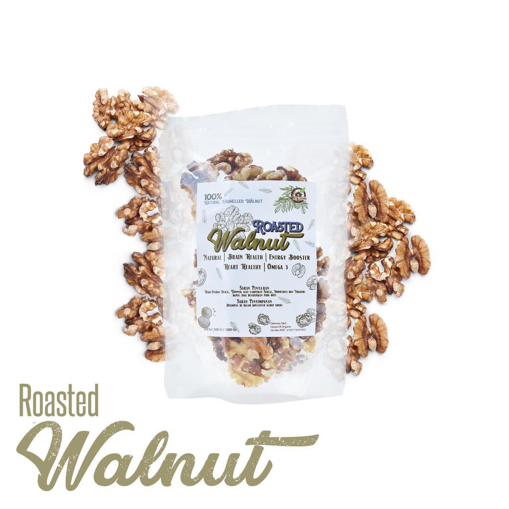 Roasted Walnut ( Walnut Panggang ) - 100 Gr