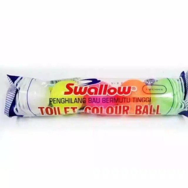 Swallow Kamper Pengharum Kamar Mandi, Toilet, Swallow Toilet Colour Ball isi 5