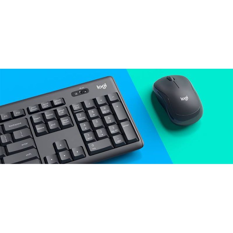 Logitech MK295 Silent Keyboard Mouse Wireless Combo 2.4Ghz