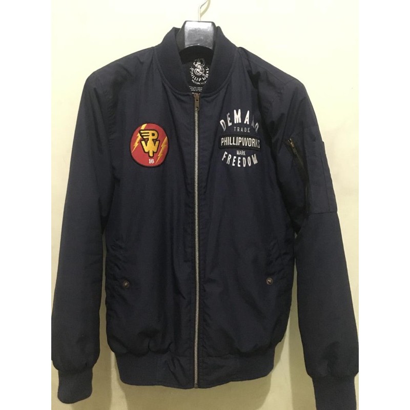 Phillip Works Bomber Jacket Man