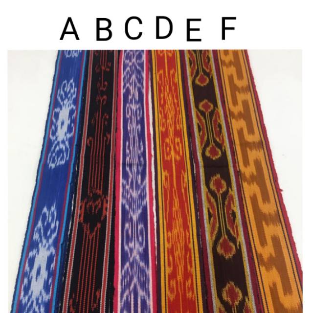 Syal tenun dayak murahh