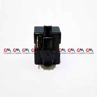 Relay PTC 1 kaki kiri LG ASli atas Kulkas kotak hitam  