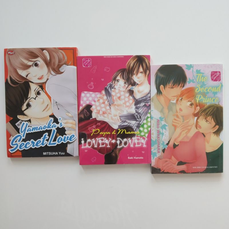 Komik oneshot The second prince - Niko Wakuhara, papa mama lovey dovey saki kanoto, yamaoka's secret