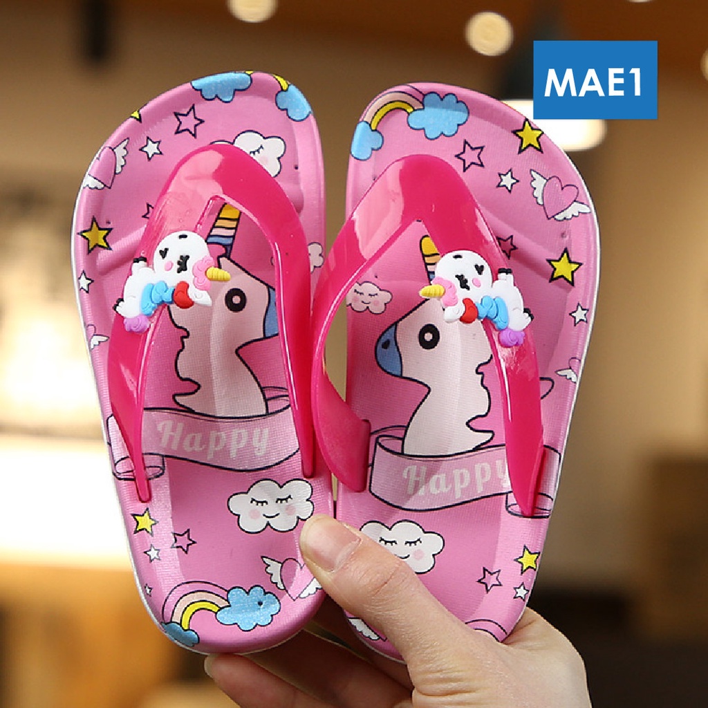 LAPAGO - Sandal Flip Flop Jepit Anak Laki laki Perempuan Umur 1-12 Tahun Type MAE