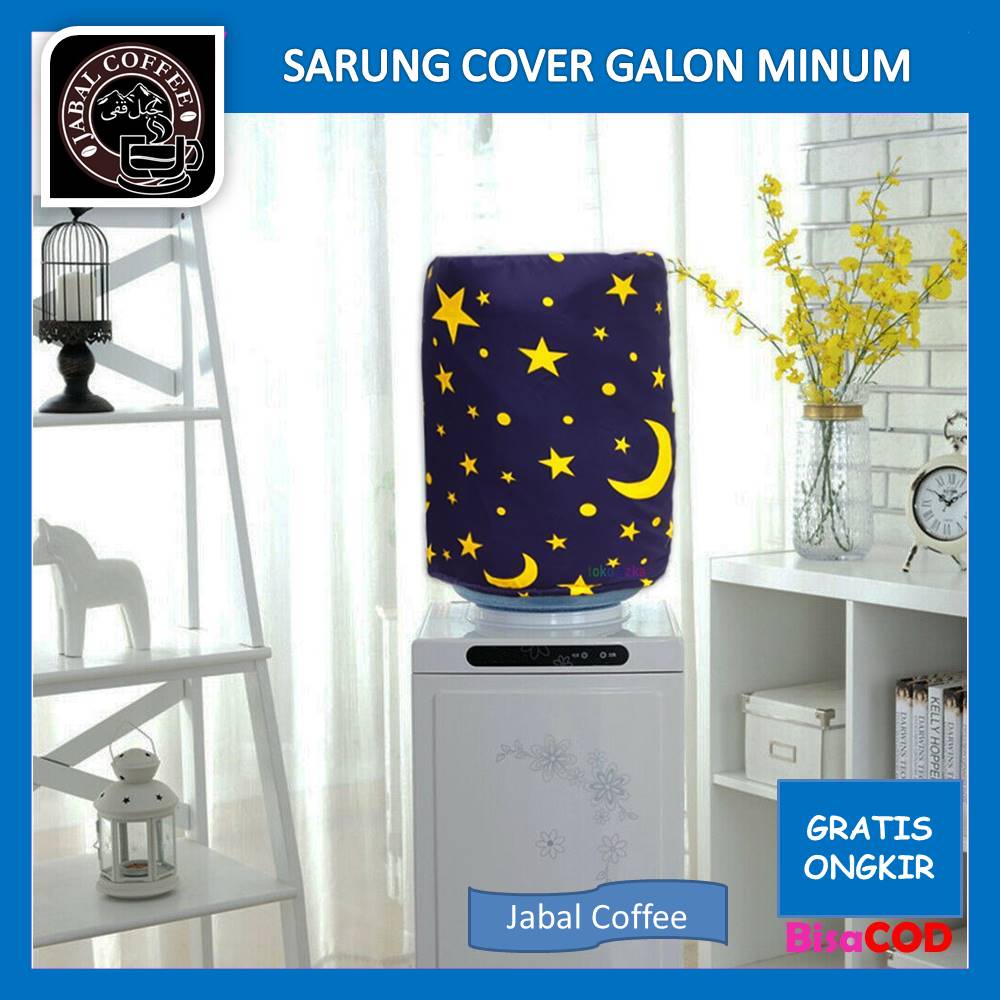 Cover Tutup Galon Minum Waterproof / Sarung Cover Galon Atas / Cover Galon Minum / Water Dispenser Dust Cover