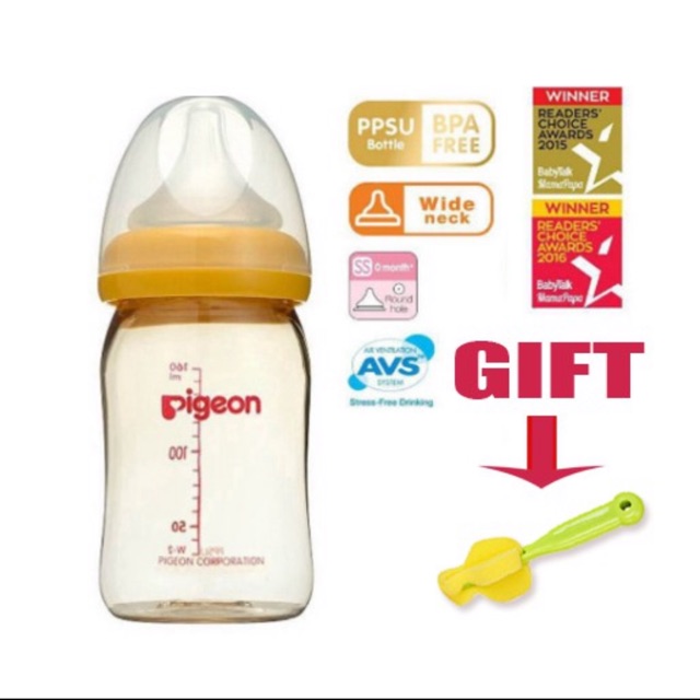 Pigeon botol PPSU (ORIGINAL)