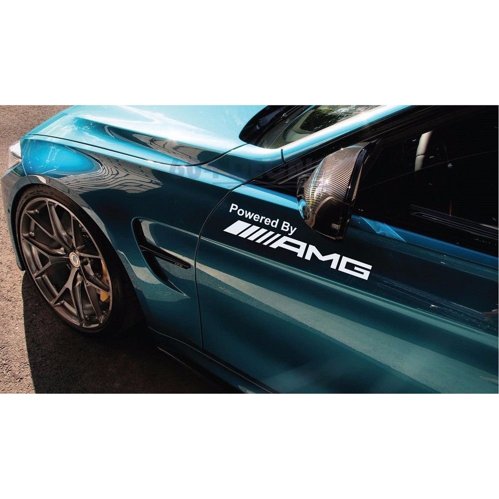 Sticker Amg Mercedes Benz Cutting Sticker Mobil Shopee Indonesia
