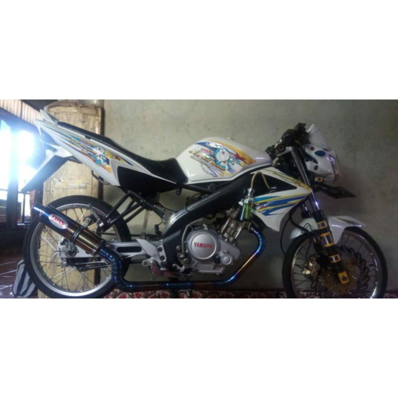 KNALPOT RACING DBS KOBRA KANAN TWOTONE VIXION FU CB 150 R SONIC