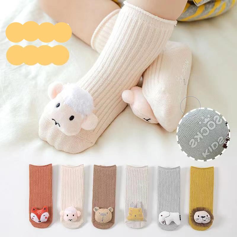 PGT -  JJD KAOS KAKI PREWALKER BAYI 3D KARAKTER BONEKA TIMBUL