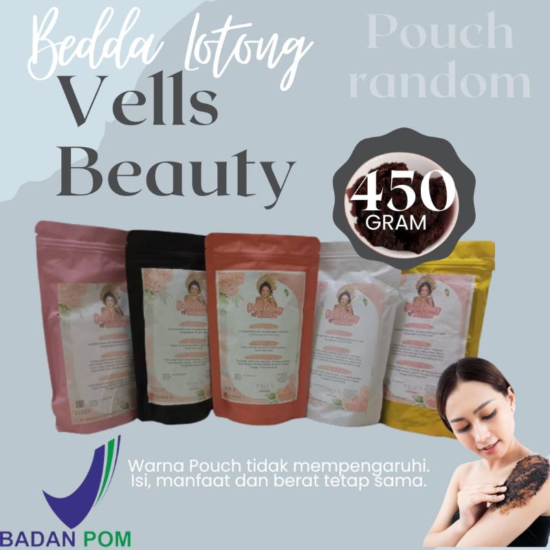 BEST SELLER LULUR VELLS BEAUTY ORI| lulur velis beauty|lulur beddalotong velis