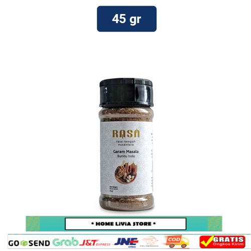 

Rasa Rempah Nusantara Garam Masala Bumbu India 45gr