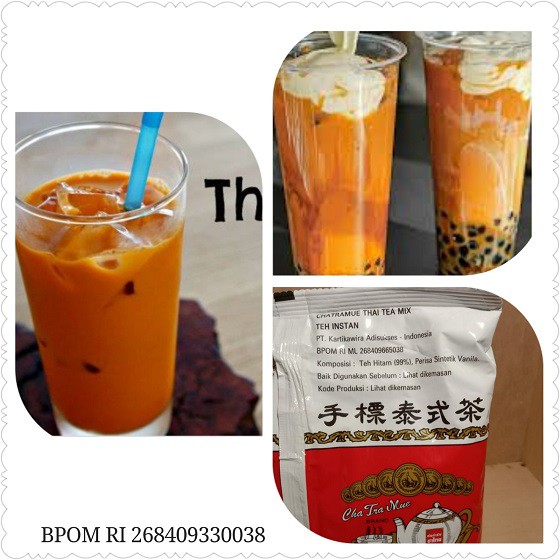 

Thai Tea ori Chatramue 400 g BPOM