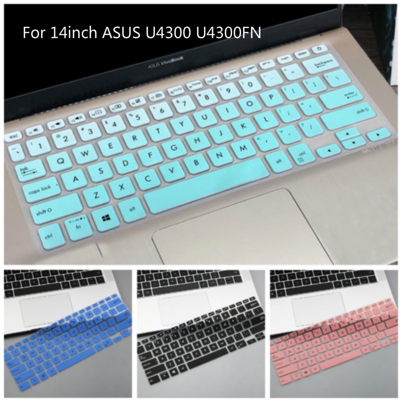 Cover Pelindung Keyboard Bahan Silikon Ultra Tipis Untuk Asus U4300 U4300Fn Zenbook U2 Ux433 14 Inci