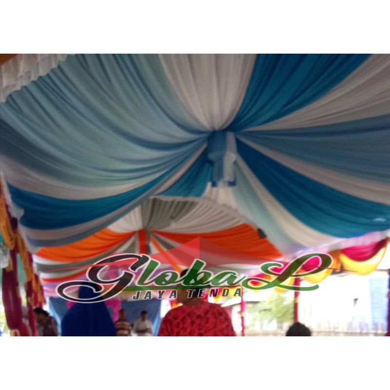 plafon dekor, rempel tenda dekor