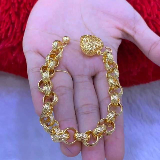 Perhiasan Mas Bangkok lapis emas 99% mirip emas asli