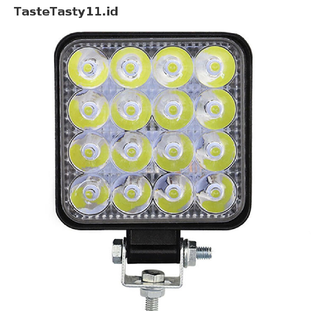 (TasteTasty) Lampu Sorot 16-led 48W 12V / 24V Untuk Mobil ATV Off Road