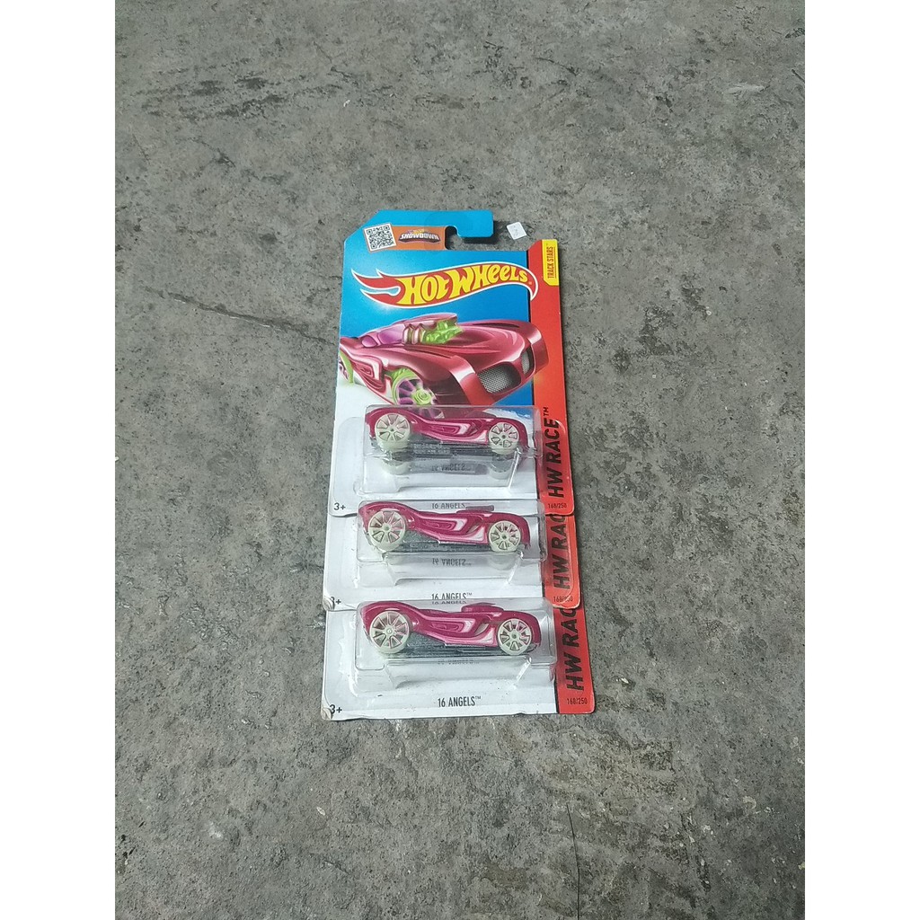 hotwheels balap 16 angels pink murah laris semarang