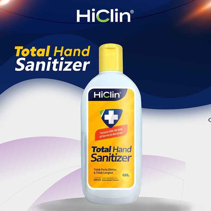 Hiclin Hand Gel Sanitizer 30ml 100ml