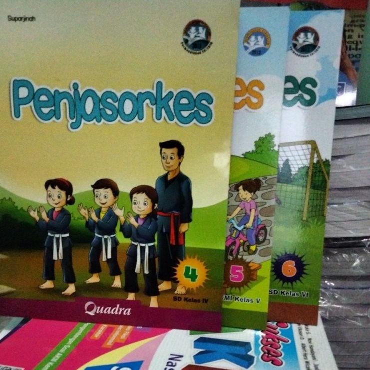れZ BUKU PAKET PJOK QUADRA SD KELAS 1-6 HOT ITEM 2178 ✯