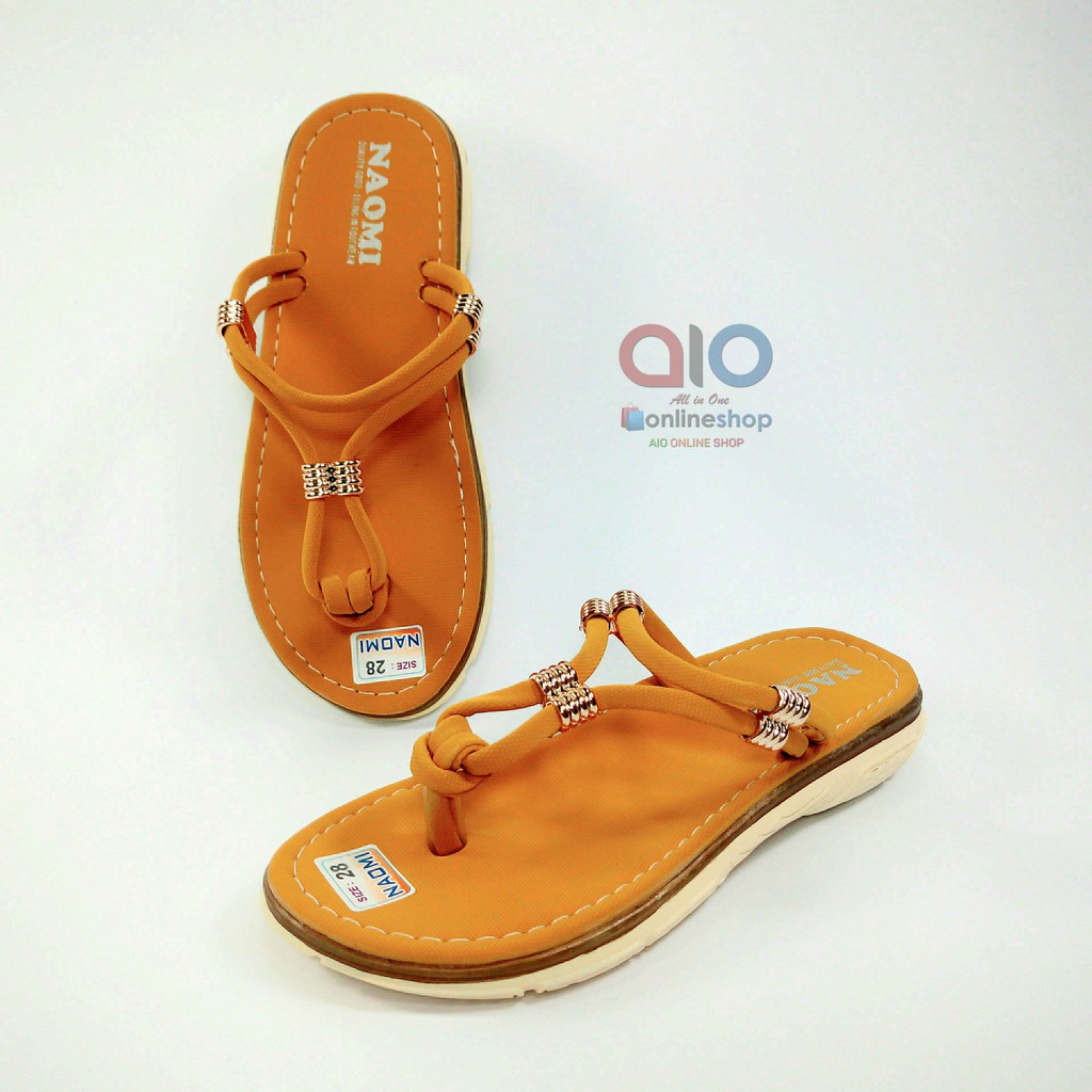 Sandal Jepit Anak Wedges 26 - 30 Cewek Flat 2 Cm Perempuan Casual Fashion