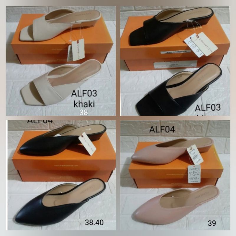 Wedges Sandal Connexion Branded Matahari Murah Pesta Kondangan Wisuda Seserahan