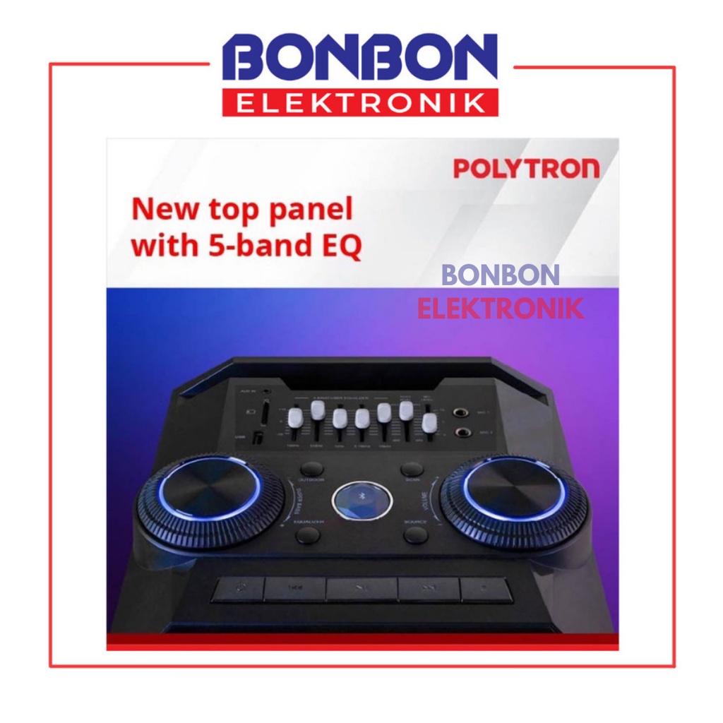 Polytron Speaker PAS 8SCA22 Bluetooth