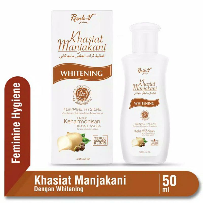 Resik V manjakani whitening 50 ml