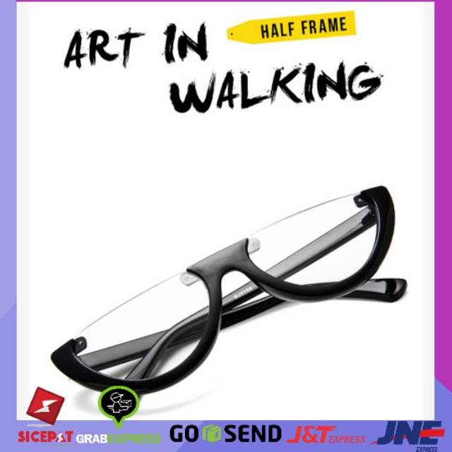 KACAMATA FASHION KACAMATA WANITA KACAMATA HALF FRAME 031439r