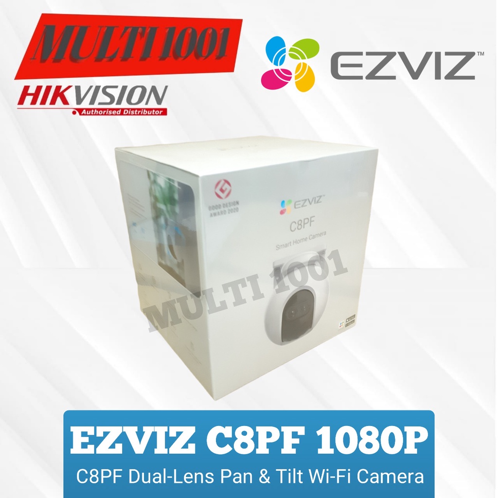 EZVIZ C8PF 1080P Dual Lens AI PTZ WiFi Camera 8 Kali OPTICAL ZOOM