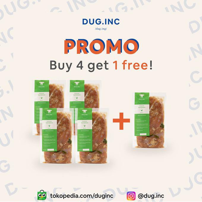 

Promo! Beli 4 Ayam Bulgogi Gratis 1 Ayam Bulgogi Dug.Inc Siap Saji Termurah