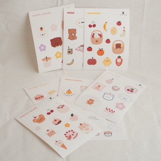 

The Bunny Tales Sticker Sheet | Sticker | Stiker