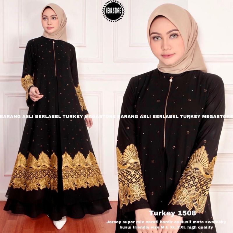 COD // GAMIS ABAYA TURKI //  MODEL TERBARU   // GAMIS ABAYA MODEl KEKINIAN