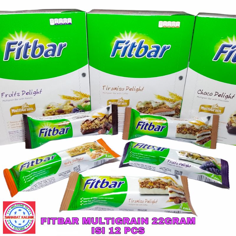 Fitbar 20gram 1 Box  isi 12 pcs