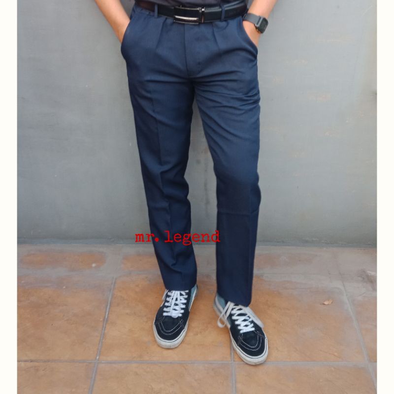 Mr. Legend Celana Formal Pria PREMIUM SLIMFIT WOLL / Celana Kantor SLIMFIT WOLL