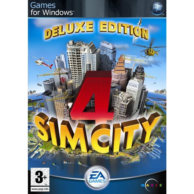 Sim City 4 Deluxe Edition PC Laptop Game