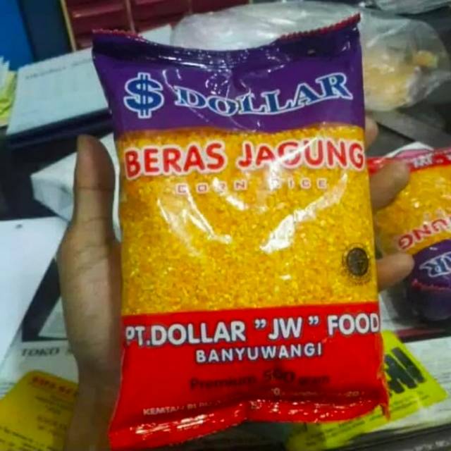 

Beras Jagung DOLLAR 500gram Terlaris!!!!!!