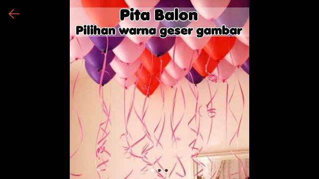 Pita Balon Meteran