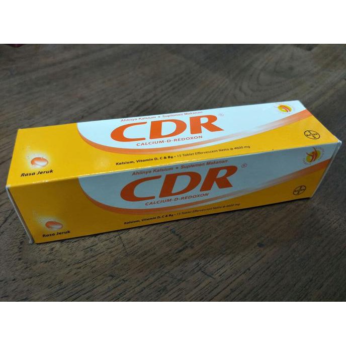 vitamin- cdr isi 15 calcium d redoxon - vitamin tulang -multivitamin-d.