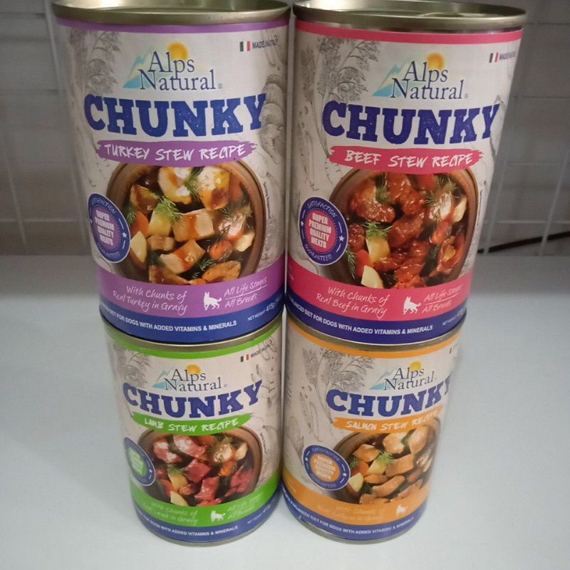 Apls Natural Chunky Pet 415gr | Makanan Basah Anjing