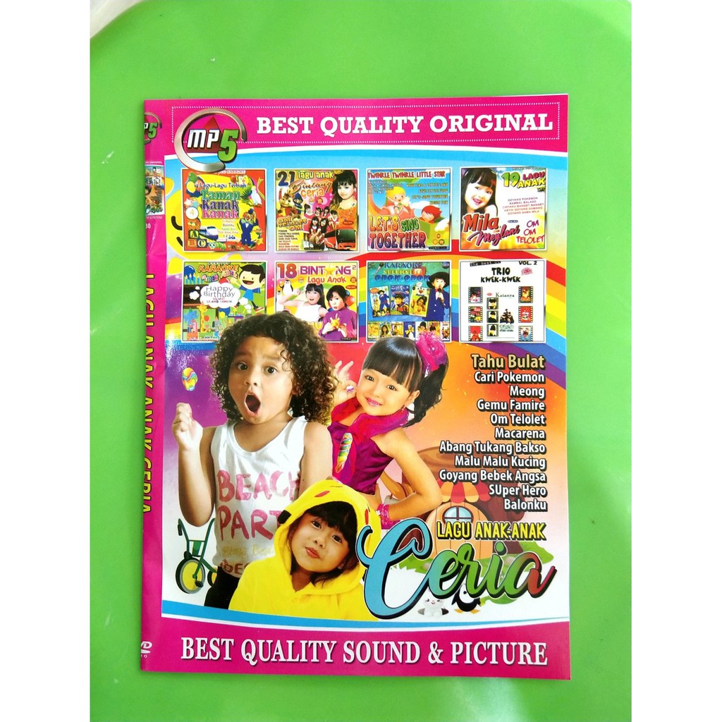 Koleksi PROMOO MP4 video lagu anak anak ceria