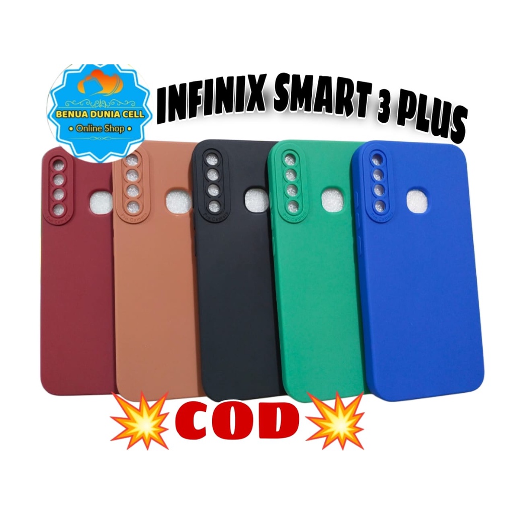 INFINIX SMART HD 2021, SMART 3+ SOFTCASE PRO KAMERA PC INFINIX SMART 3+ / SMART HD - BDC