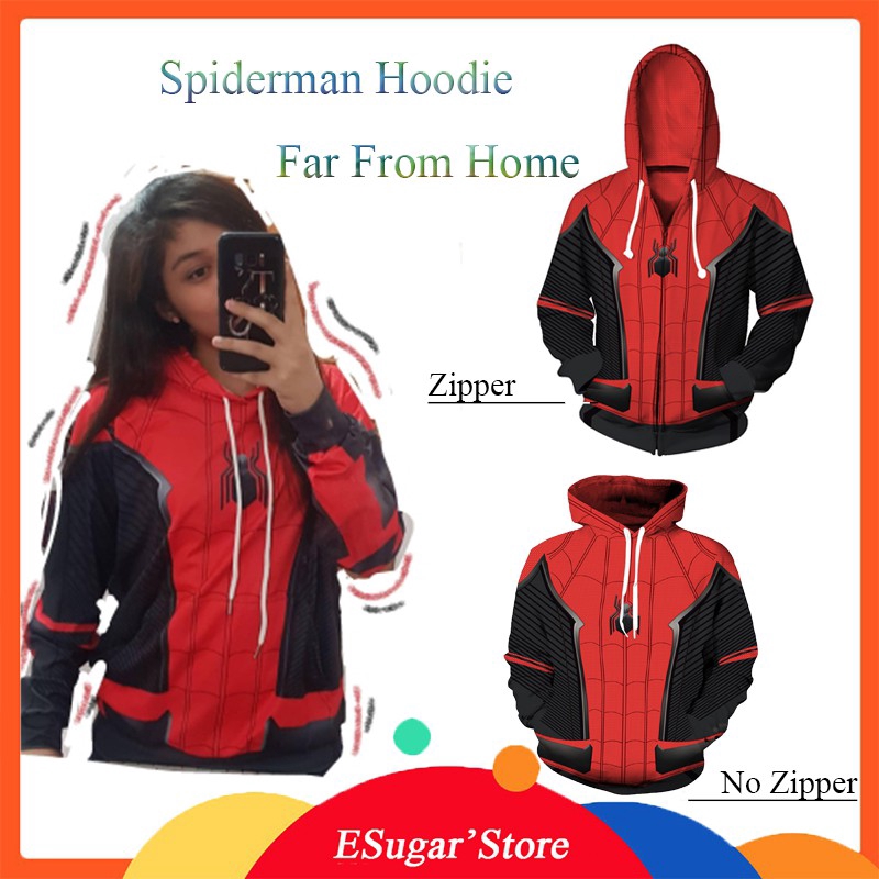 spider man far from home hoodie