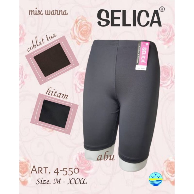 Celana Wanita Legging Short 7/6 Selica 4-550