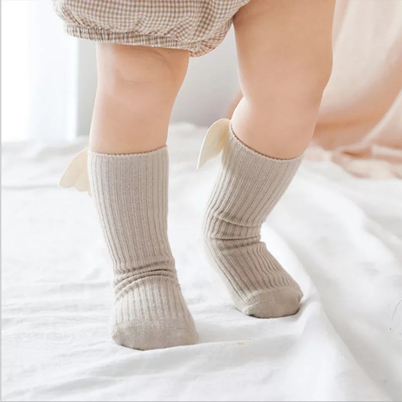 (Pimenova) Kaos Kaki bayi / wings baby socks / kaos kaki bayi anti slip / kaos kaki bayi tinggi