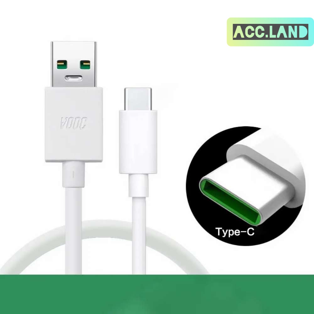 Kabel data Oppo Fast Charging Type C A5 A9 2020 A16 A32 A33 A52 A53 A54 A73 A92 A93 Reno 3 Reno 5